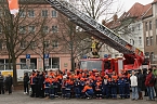 Friedenslichtaktion 2024 auf dem August-Bebel-Platz in Nordhausen (Foto: agl)