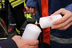 Friedenslichtaktion 2024 auf dem August-Bebel-Platz in Nordhausen (Foto: agl)