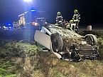 Unfall auf der B 4 (Foto: S. Dietzel)