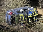 Unfall bei Bleicherode (Foto: S. Dietzel)