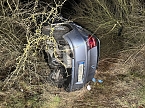 Unfall bei Bleicherode (Foto: S. Dietzel)