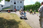 Zu Gast bei der Polizei (Foto: T. Soszynski)
