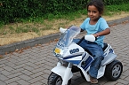 Zu Gast bei der Polizei (Foto: T. Soszynski)