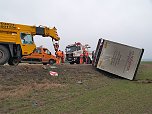 Lkw Unfall auf der B 4 (Foto: nnz)