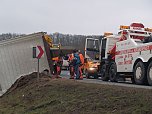 Lkw Unfall auf der B 4 (Foto: nnz)