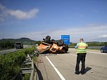 Unfall mit Unimog (Foto: Berufsfeuerwehr) Unfall mit Unimog (Foto: Berufsfeuerwehr)