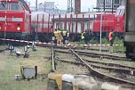 Übung am Bahnhof (Foto: M. Heise) Übung am Bahnhof (Foto: M. Heise)