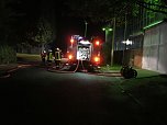 Feuer in der Nobas (Foto: BFW Nordhausen)