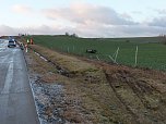 Crash auf der Autobahn (Foto: Berufsfeuerwehr Nordhausen) Crash auf der Autobahn (Foto: Berufsfeuerwehr Nordhausen)