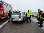 Unfall auf der Autobahn (Foto: nnz)