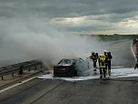 Brand auf der Autobahn (Foto: nnz) Brand auf der Autobahn (Foto: nnz)