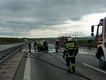 Brand auf der Autobahn (Foto: nnz) Brand auf der Autobahn (Foto: nnz)