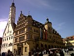 In Rothenburg ob der Tauber (Foto: G. Sch&uuml;tze)