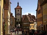 In Rothenburg ob der Tauber (Foto: G. Sch&uuml;tze)