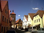 In Rothenburg ob der Tauber (Foto: G. Sch&uuml;tze)
