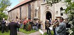Bl&auml;sergotesdienst in St. Marin (Foto: E. Seifert)