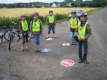 Praxistest für junge Radler (Foto: Köhler) Praxistest für junge Radler (Foto: Köhler)