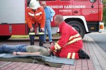 Training f&uuml;r die Feuerwehr (Foto: Burkert)