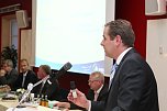 Vertreterforum der WBG: Steffen Loup bei seinem Vortrag (Foto: WBG)