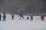 Fu&szlig;ball im Schnee (Foto: Rebecca Peter)