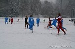 Fu&szlig;ball im Schnee (Foto: Rebecca Peter)