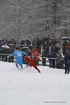 Fu&szlig;ball im Schnee (Foto: Rebecca Peter)