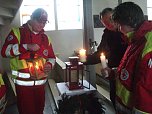 Friedenslicht in Ellrich verteilt (Foto: S. Eicke)