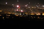 Feuerwerk &uuml;ber Nordhausen (Foto: St. Iffland)