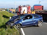 Schwerer Unfall auf der Bundesstra&szlig;e 4 (Foto: nnz)