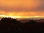 Abendhimmel &uuml;ber Nordhausen (Foto: M. M&uuml;ller)