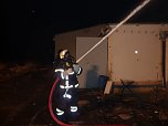 Feuer in Garagen (Foto: nnz)