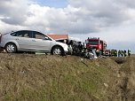 T&ouml;dlicher Unfall auf der B 4 (Foto: Polizei)