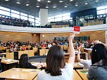 Im Landtag zugeh&ouml;rt (Foto: S. Winter)
