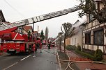 Brand in Niedersachswerfen (Foto: nnz) Brand in Niedersachswerfen (Foto: nnz)