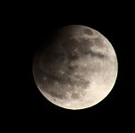 Partielle Mondfinsternis (Foto: Peter Blei)