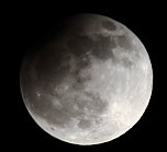 Partielle Mondfinsternis (Foto: Peter Blei)