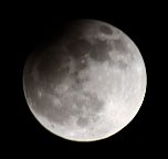 Partielle Mondfinsternis (Foto: Peter Blei)