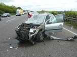 Unfall auf der Autobahn (Foto: API)