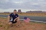 Im Monument Valley am Unabh&auml;ngigkeitstag in der USA (Foto: T. K&ouml;cher)