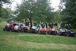 Auf den Rasen - fertig - los (Foto: C. Burkert)