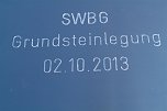 Grundstein gelegt (Foto: Bernd Peter) Grundstein gelegt (Foto: Bernd Peter)