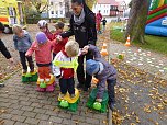 Spielerische Verkehrserziehung (Foto: D. Köhler) Spielerische Verkehrserziehung (Foto: D. Köhler)