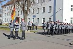 Indienststellung  des neuen Bataillons in Th&uuml;ringen (Foto: Karl-Heinz Herrmann)