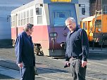 Zu Besuch im Bahnbetriebswerk (Foto: Karin Lehmann, Peter Blei)