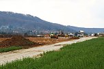 Erdarbeiten für neue Großbäckerei (Foto: Bernd Peter) Erdarbeiten für neue Großbäckerei (Foto: Bernd Peter)
