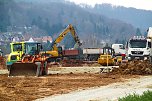 Erdarbeiten für neue Großbäckerei (Foto: Bernd Peter) Erdarbeiten für neue Großbäckerei (Foto: Bernd Peter)