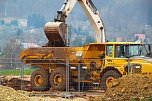 Erdarbeiten für neue Großbäckerei (Foto: Bernd Peter) Erdarbeiten für neue Großbäckerei (Foto: Bernd Peter)