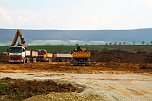 Erdarbeiten für neue Großbäckerei (Foto: Bernd Peter) Erdarbeiten für neue Großbäckerei (Foto: Bernd Peter)