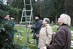 Der Weihnachtsbaum steht (Foto: Seifert)