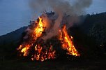Osterfeuer in Obergebra (Foto: Michael Randel)